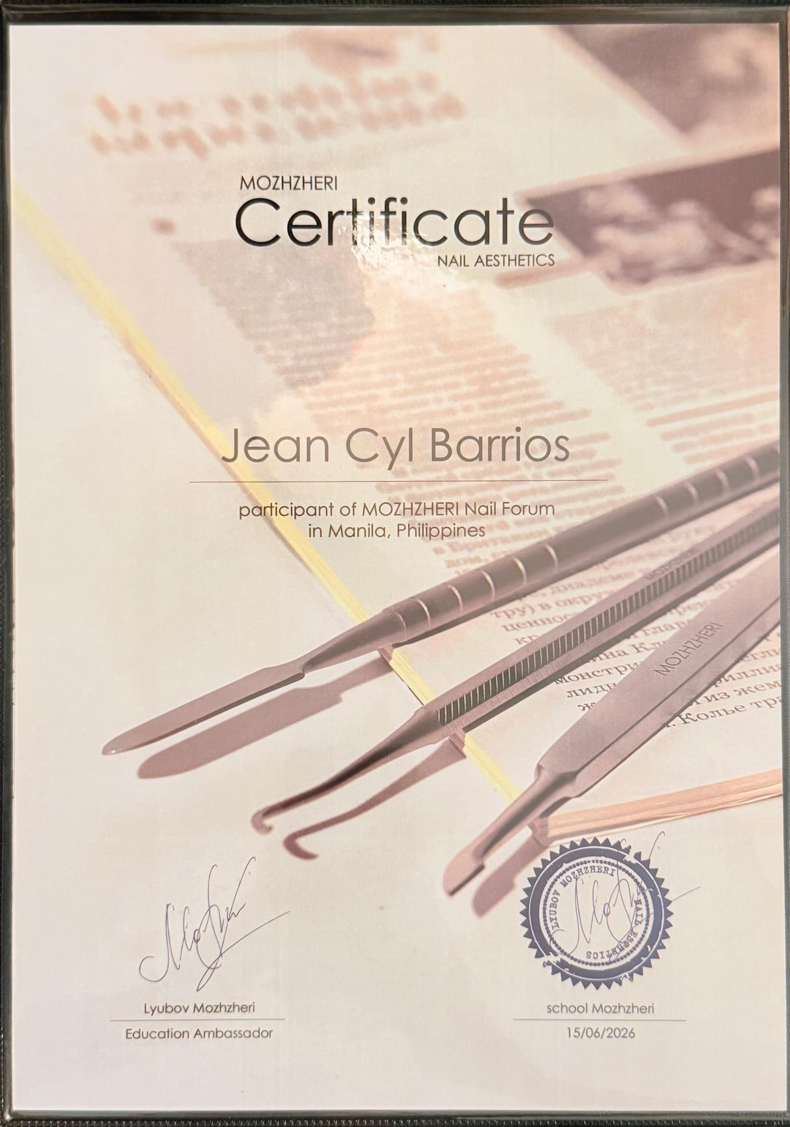 Certification 7