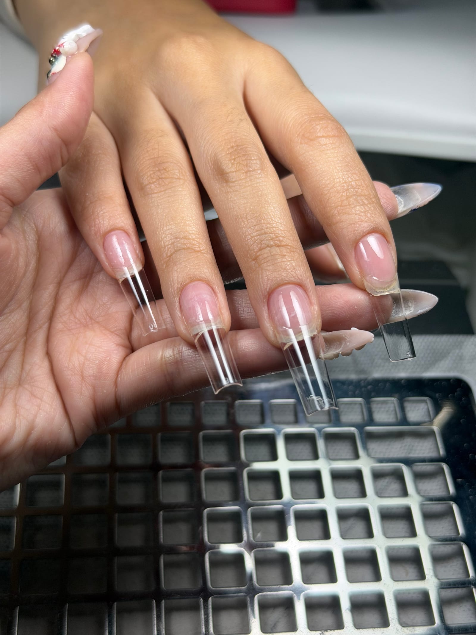Gel nail detail